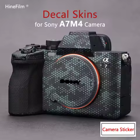 A7M4 Sticker A74 Camera Premium Decal Skin Protective Film for Sony ILCE-7M4 / A7 IV Camera Protecto