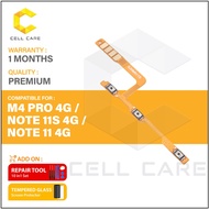 Power On Off Ribbon Flex Cable For POCO M4 PRO 5G/REDMI NOTE 11S 5G/REDMI NOTE 11 5G/REDMI NOTE 11T 