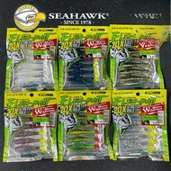 【AH KAW】SEAHAWK FLEX-BAIT MINNOW SP SLIM SOFT PLASTIC FISHING LURE