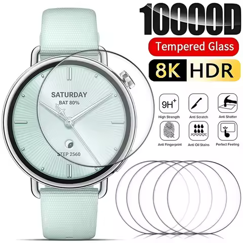 1-5Pcs Tempered Glass For Xiaomi Mi Watch S4 41MM Smartwatch Ultra Clear Anti-scratch 9H Hardness Pr
