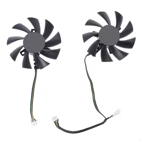 33WA GPU Cooling Fans for Maxsun GTX1060 GTX1070Ti GTX1080 4P Ball Bearing Fan Set