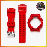GA110 Bnb GD100 Bnb Glossy Red with Black Wording Bnb Ga110 GD100 Tali Jam GA110 Strap GA120 GD120