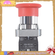Jellyfish22mm NC Red Mushroom Emergency Stop Push Button Switch 600V 10A ZB2-BE102C XB2-BS542X1