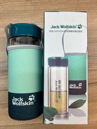 Jack Wolfskin 飛狼outdoor 晶漾雙層玻璃瓶套組