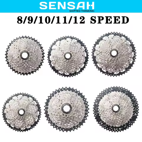 SENSAH Mountain Bike 8 9 10 11 12 Speed Velocidade Bicycle Cassette MTB Freewheel Sprocket 40T 42T 4