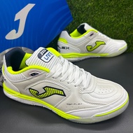 Joma Top Flex Rebound 2382 (TORS2382IN) White Yellow Sala Futsal Indoor Shoes | Kasut Futsal (100% O