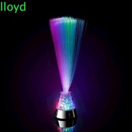 LLOYD Creative Led Lamp Ice Star Novelty Lighting Fibre Optic Light Gypsophila Home Supplies Gift Discoloration Colorful Decoration Night Light/Multicolor