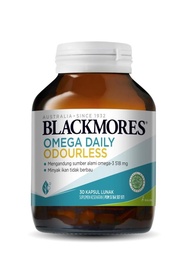 [LIza`s] Blackmores Omega Daily Odourless 30's 60's BPOM KALBE