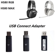 Original USB Adapter For Corsair HS80 RGB/HS80 MAX Headphones Replacement HS80MAX Connect Dog Receiv