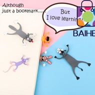 BAIHEE Bookmarks  Stationery Funny PVC School Supplies