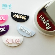 Owala Customized Name Tag 16 24 32 40 Oz Acrylic Customized NamePlate Personalized Owala Lid Topper 