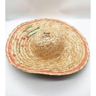 TOPI MENGKUANG/TOPI KEBUN/GRASS STRAW FARMER  HAT CAP