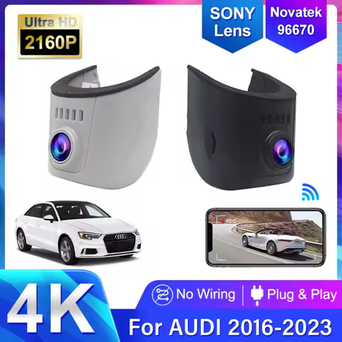 New 4K Car DVR for Audi a4 b8 b9 a3 8v 8p a5 a6 c7 a7 a8 Dash Cam for Audi q5 q7 q3 q8 q2 tt rs3 rs4