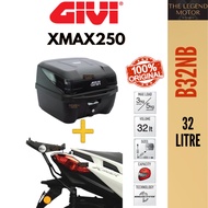 XMAX250 X MAX 250 XMAX X-MAX GIVI SRV SPECIAL MONORACK MONORACK J TAPAK REAR BOX TOP CASE B32N E250N B33NM