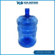 ☋ ◎ 5 Gallons Round Container Blue for Water Refilling Stations and For Water Dispenser