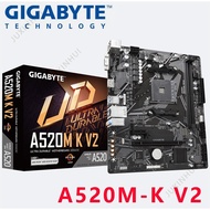 Gigabyte A520M K V2 B550M DS3H AM4 M-ATX Motherboard Gigabyte A520 series A520M K desktop computer m
