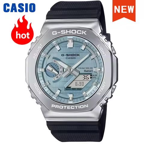 Casio Watch for Men G Shock GBM-2100A-1A2 Brand Luxury Set 200m Waterproof Metal Case Watch Reloj Ca