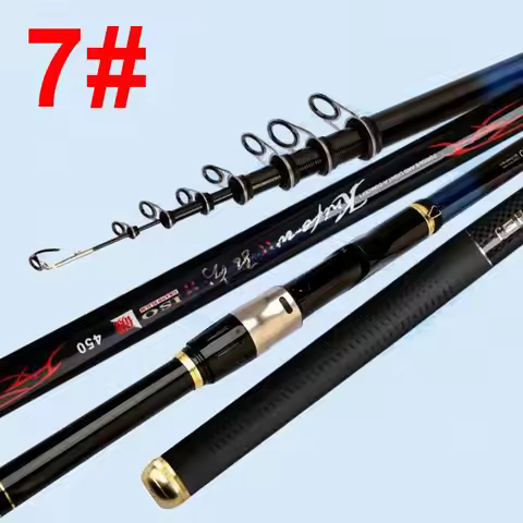 ZZ245 Geegan H Fast Rock Fishing Rod Carbonfiber Tip 2mm 2.7m 3m 3.6m 3.9m 4.5m 5.4m 6.3m