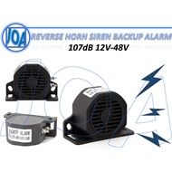 [Ready Stock] 12v - 48v Backup Siren Reverse Buzzer Warning Siren Horn for Truck Lorry Boat Bus