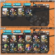One Piece Bounty Rush Account | 4 extreme | Nika V2 Max, Roger V2, Whitebeard & Kaido Hybrid