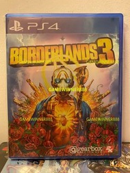 （中古二手）PS4遊戲 邊緣禁地3 無主之地3 Borderlands 3 港版中英文版