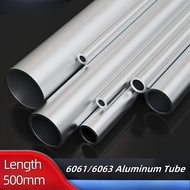 6063/6061 Aluminum Tube Capillary Aluminum Tube Hollow Round Tube 1.5-5mm Aluminum Alloy Thick Walle