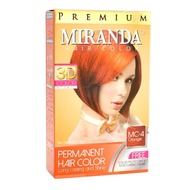 Miranda Premium Hair Color Original 100% BPOM MC - 4 orange - Cat Pewarna Rambut - Cat Rambut - Piko