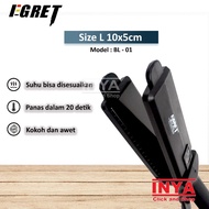 EGRET Ionic Hair Flatter Size L 10x5cm Straightener - Hair Straightener - Hair styling tool to strai