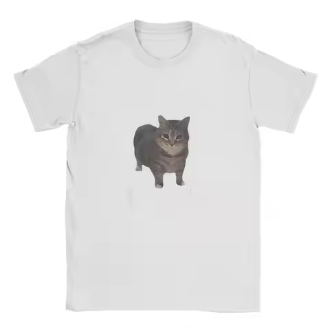 Oiia Oiia Cat Cotton T Shirt For Man Summer oia oia Streetwear T Shirts O-Neck Harajuku Tees Oversiz
