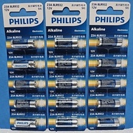 PHILIP 23A 8LR932 12V ALKALINE BATTERY (1packx5pcs) Expired 2027-03
