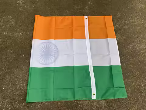 India National Flag 90*150cm Hanging Polyester in ind india indian banner home decoration