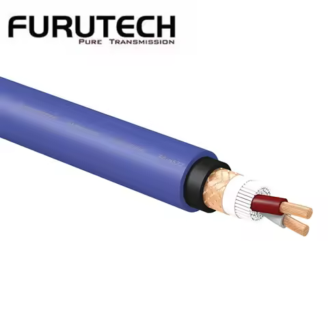 Free shipping New Japan Furutech flagship FA-αS22 Alpha Series 2 Core OCC Pure Copper rca xlr Wire D