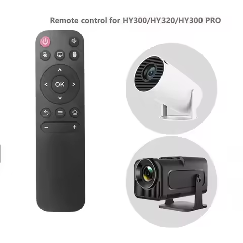 Universal Portable Projector Remote Control for HY300 HY320 HY300 pro - Easy-to-Use Replacement Cont