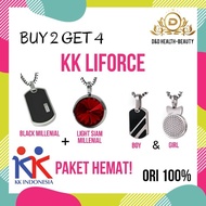 Spesial Promo!! Buy 2 Get 4! Kk Liforce Kalung Kesehatan / Kk