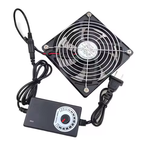 120x120x25mm 12V For Receiver DVR Xbox TV Box Router 0.3A 2700RPM Cooling System Fan with Adapter