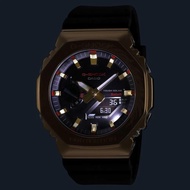 GM-2100 series watches GBM-2100CX-9A gold stainless steel Digital Sports Watch Military Green Watch 