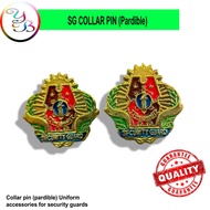 Collar pin for security guards (pardible)