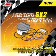 Y15 / Lc135 / FZ150 IKK RACING SX2 FORGED HARDERN PISTON 65MM / 68MM  ( +3.5MM ) X-DRIVE
