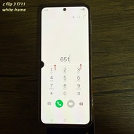6.7inch super amoled with scratches dot line for samsung Z Flip 3 F711 LCD Display Touch Screen Asse
