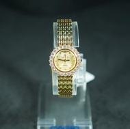 OP olym pianus sapphire นาฬิกาข้อมือผู้หญิง รุ่น 28005L-201  เรือนทอง (ของแท้ประกันศูนย์ 1 ปี )  NATEETONG