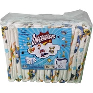 Abdl Adult Diaper (1pc sample)  Clouddry Superheros