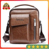 Tas Selempang Pria Messenger Bag PU Leather - Rhodey - 8602