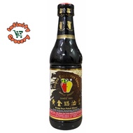 苹果牌 黄金晒油皇 | Apple Brand Golden Dark Soya Sauce | Kicap Soya Pekat Emas | 黑酱油 ( 800g )