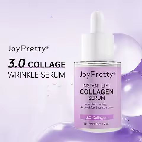 Collagen Face Serum VC Moisturizing Lifting Smoothing Facial Pore Shrinking Nourishing Serum Skin Ca