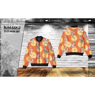 BUGS BUNNY DESIGN VARSITY JACKET