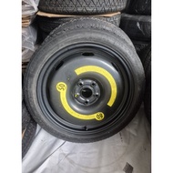 Spare Tyre 18 Inci 5H PCD112(125/70 R18) For Volkswagen/Tayar spare /aSpare Tire