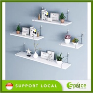 Wall-Mounted Shelf Wall-Mounted Partition Shelf Wall-Mounted Bookshelf Simple Punch-Free Router Set-Top Box Wall Shelf