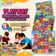 🪐FREE GIFT🪐 Playmat Snake and Ladder Dam Ular Gergasi Murah 2x2ft, 3x3ft, 5x5ft FREE DADU dan QUESTI