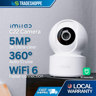 【Official】Imilab C22 Home Security Camera Basic PTZ IP Cam CCTV Smart WiFi Night vision 5MP【works with Xiaomi APP】