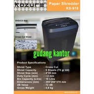 MESIN Kozure KS 918 - Paper Shredder Cut - Paper Shredder Machine